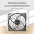 MONTECH GF120R V2 ARGB GF120RV2B 120mm Case Fan - Sleek & Minimalist Design, High Airflow, Hydraulic Bearing, Quiet Performance, Vibrant ARGB Lighting, Reverse Blade, Black | SKU FAN-GF1V25