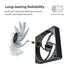 MONTECH GF120R V2 ARGB GF120RV2B 120mm Case Fan - Sleek & Minimalist Design, High Airflow, Hydraulic Bearing, Quiet Performance, Vibrant ARGB Lighting, Reverse Blade, Black | SKU FAN-GF1V25