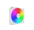 MONTECH GF120R V2 ARGB GF120RV2W 120mm Case Fan - Sleek & Minimalist Design, High Airflow, Hydraulic Bearing, Quiet Performance, Vibrant ARGB Lighting, Reverse Blade, White | SKU FAN-GF1V26
