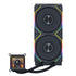 Lian Li Galahad II LCD 280mm AIO Asetek 8th Gen Liquid Cooler - 2 X 140mm RGB Fans - 2.4 GHz Wireless Control - 2.88" IPS LCD Screen - Pre-Installed Daisy-Chained TL Fans - Black (GA2ALCD28TLB) | SKU FAN-GL28TB