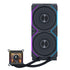 Lian Li Galahad II LCD 280mm AIO Asetek 8th Gen Liquid Cooler - 2 X 140mm RGB Fans - 2.4 GHz Wireless Control - 2.88" IPS LCD Screen - Pre-Installed Daisy-Chained TL Fans - Black (GA2ALCD28TLB) | SKU FAN-GL28TB