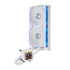 Lian Li Galahad II LCD 280mm AIO Asetek 8th Gen Liquid Cooler - 2 X 140mm RGB Fans - 2.4 GHz Wireless Control - 2.88" IPS LCD Screen - Pre-Installed Daisy-Chained TL Fans - White (GA2ALCD28TLW) | SKU FAN-GL28TW