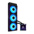 LIAN-LI Hydroshift II LCD-S 360 CL HS2LCDS36CB CPU Cooler 360mm AIO 3x 120 RGB Black Fans | SKU FAN-H2LSC3