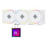 LIAN-LI Hydroshift II LCD-S 360 TL HS2LCDS36TW CPU Cooler 360mm AIO 3x 120 RGB White Fans | SKU FAN-H2LST2