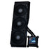 Lian Li Hydroshift 360 AIO- Pre-installed 3 x 28MM fans - Side-mounted coolant pathway - 2.88 inch LCD Screen - 480 x 480 Resolution - Captured screenshots or recorded videos -Black (HSLCD36SB) | SKU FAN-H360S