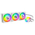 Montech HyperFlow ARGB 360 White - 360mm Liquid CPU Cooler, AIO Water Cooler, Intel & AMD Compatible - LGA115X / 1200 / 20XX / 1700 / 1851, AM3/AM4/AM5, Enhanced ARGB Water Pump, 3x 120mm High-Performance PWM Fans (White) | SKU FAN-HFA36W