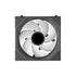 Lian Li UNI FAN SL Infinity Flex 120mm Normal Blade (NOT Reverse) ARGB Fan, Single Pack, Infinity Mirror, Controller Not Included, Black (12SLIN1F1B) | SKU FAN-LF1B1