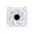 Lian Li UNI FAN SL Infinity Flex 120mm Normal Blade (NOT Reverse) ARGB Fan, Single Pack, Infinity Mirror, Controller Not Included, White (12SLIN1F1W) | SKU FAN-LF1W3