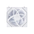Lian Li UNI FAN SL Infinity Flex 120mm Normal Blade (NOT Reverse) ARGB Fan, Single Pack, Infinity Mirror, Controller Not Included, White (12SLIN1F1W) | SKU FAN-LF1W3