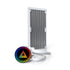 MONTECH LightFlow ARGB 240 CPU Liquid Cooler, 240mm AIO with Infinity Mirror Design, 3100RPM Pump, 2x120mm ARGB Fans, Intel & AMD Support (White) | SKU FAN-LF2402