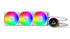 MONTECH LightFlow ARGB 360 CPU Liquid Cooler, 360mm AIO with Infinity Mirror Design, 3100RPM Pump, 3x120mm ARGB Fans, Intel & AMD Support (White) | SKU FAN-LF3604