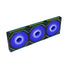 Lian Li UNI FAN SL Infinity Flex 120mm Normal Blade (NOT Reverse) ARGB Fan, 3 Pack, Controller Included, Black (12SLIN1F3B) | SKU FAN-LF3B5