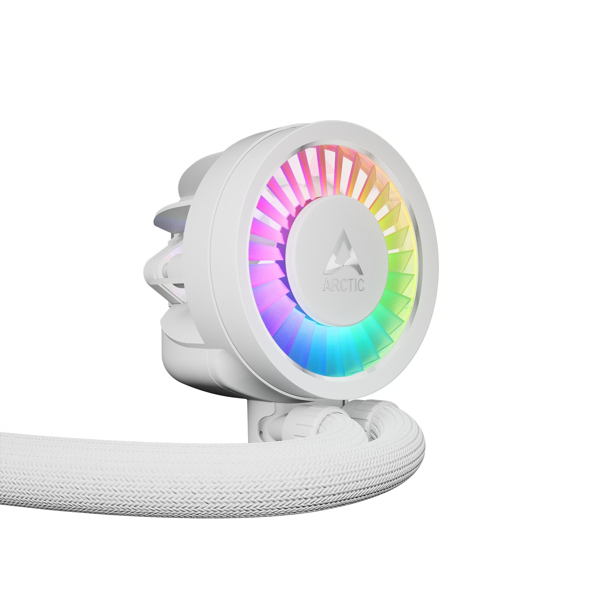 ARCTIC Liquid Freezer III Pro 280 A-RGB (White) ACFRE00187A Multi Compatible All-in-One CPU Water Cooler with A-RGB for Intel LGA1851, LGA1700 AMD AM5, AM4 | SKU FAN-LP24AW