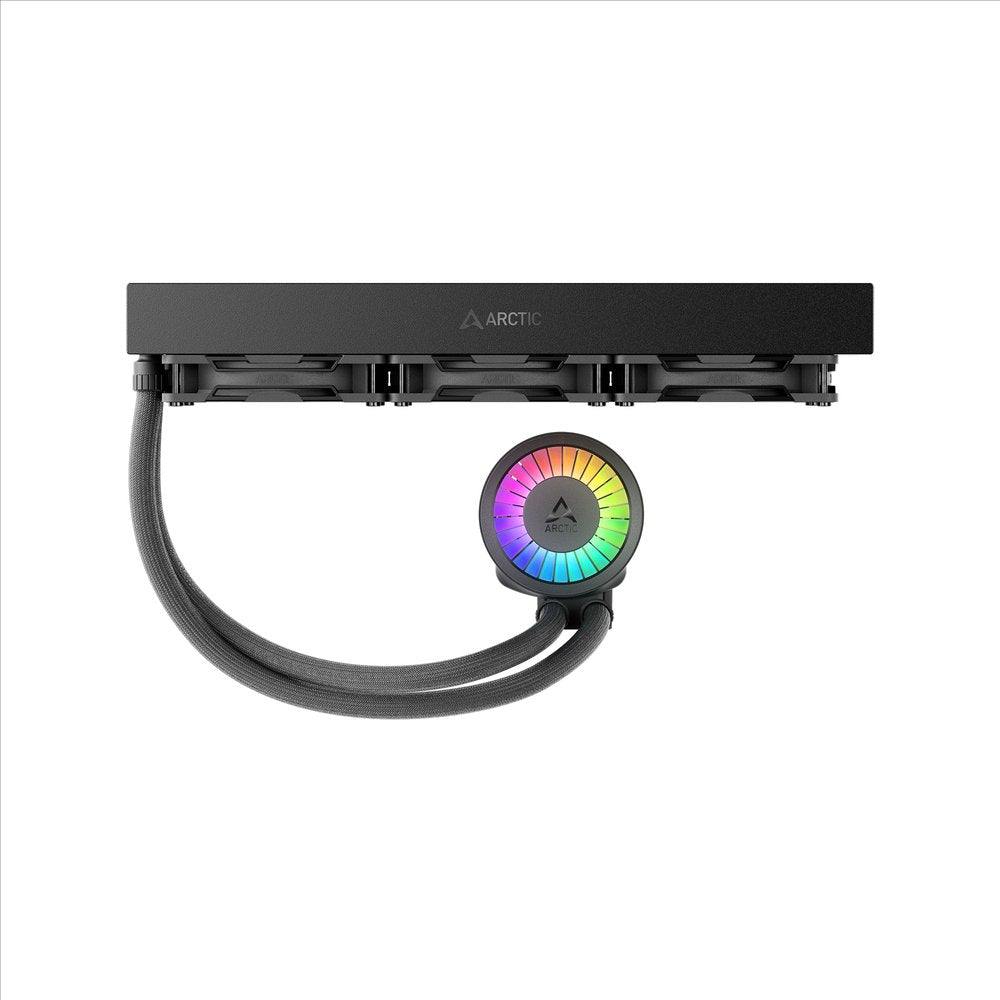 ARCTIC Liquid Freezer III Pro 360 A-RGB (Black) ACFRE00184A Multi Compatible All-in-One CPU Water Cooler with A-RGB Intel LGA1851, LGA1700 AMD AM5, AM4 | SKU FAN-LP36AB