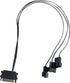 Lian Li UNI Fan SL-LCD Wireless 120 - Triple Pack - Performance ARGB Fan w/ 1.6 inch LCD Display, Wireless Connector, Daisy-Chain Design, Customizable Lighting Effects, 400x400 Res.-Black (12SLLCD1W3B) | SKU FAN-LS1WB3