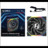 Lian Li UNI Fan SL-LCD Wireless 120 (Reverse Blade) ARGB Fan, 1.6 inch LCD Display, WITHOUT Wireless Connector, Daisy-Chain Design, Customizable Lighting Effects, 400x400 Res.-Black (12RSLLCD1W1B) | SKU FAN-LS1WBR
