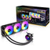 Antec Luna 360 ARGB AIO Liquid CPU Cooler, 3x120mm PWM ARGB Fans, Infinity Mirror Pump Head Design, High-Performance Cooling, Intel LGA 1700/1851 & AMD AM4/AM5 | SKU FAN-LUNA31