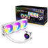 Antec Luna 360 ARGB White AIO Liquid CPU Cooler, 3x120mm PWM ARGB Fans, Infinity Mirror Pump Head Design, High-Performance Cooling, Intel LGA 1700/1851 & AMD AM4/AM5 | SKU FAN-LUNA32