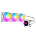 Antec Luna 360 ARGB White AIO Liquid CPU Cooler, 3x120mm PWM ARGB Fans, Infinity Mirror Pump Head Design, High-Performance Cooling, Intel LGA 1700/1851 & AMD AM4/AM5 | SKU FAN-LUNA32