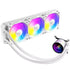 Antec Luna 360 ARGB White AIO Liquid CPU Cooler, 3x120mm PWM ARGB Fans, Infinity Mirror Pump Head Design, High-Performance Cooling, Intel LGA 1700/1851 & AMD AM4/AM5 | SKU FAN-LUNA32
