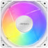 Antec Luna 360 ARGB White AIO Liquid CPU Cooler, 3x120mm PWM ARGB Fans, Infinity Mirror Pump Head Design, High-Performance Cooling, Intel LGA 1700/1851 & AMD AM4/AM5 | SKU FAN-LUNA32