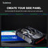 Sudokoo MACH140 140mm Case Fan: PWM Quiet PC Fans with FOC Motor - 4 Pin LCP High Performance Computer Cooling Fan with 500-2200 RPM | SKU FAN-MACH14