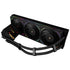 Thermalright Mjolnir Vision 360 UB ARGB Black CPU Water Cooler, 3 PWM Fans Water Cooling System with 2150PRM, for AM4/AM5&Intel LGA1851/1700, Magnetic Detachable LCD Screen with 640 * 480 Resolution | SKU FAN-MV36U1