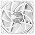 GUNMANSA Antec PWM PC Fans, White 120mm Fan, Premium High-Performance Fan, PWM Case Fan, 3-Phase Speed Control, 3200 RPM, Industrial-Grade LCP Material, Nova Series Single Pack
