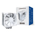 MONTECH NX400 - CPU Air Cooler, Single Tower, 4 Advanced Heat Pipes, 52-fin Heat Sink, E28, 120mm FDB Static Pressure Fan, 28mm Fan Thickness, Corner-cover Footpads, Polished Top Cover - White | SKU FAN-NX4W2