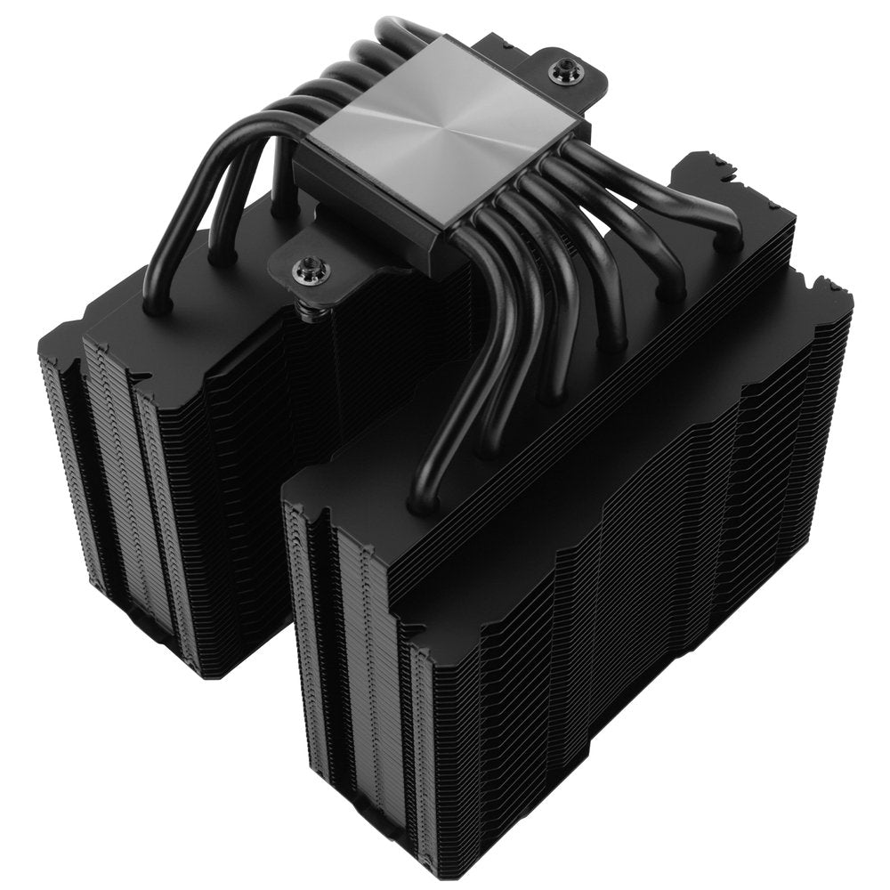 Thermalright Peerless Assassin 140 Black CPU Air Cooler, 6 Heat Pipes, Dual PWM Fans and Double Towers, 158mm High CPU Cooling with Top Cover, for AM4/AM5, Intel LGA 1851/1700/1150/1151/1200 | SKU FAN-PA140K