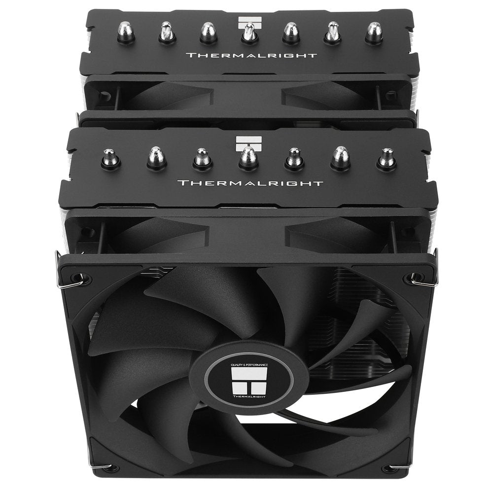 Thermalright Phantom Spirit 120 SE CPU Air Cooler, 7 Heat Pipes CPU Cooler, Dual 120mm TL-C12B V2 PWM Fans, AGHP 4.0 Technology, S-FDB Bearing, for AM4/AM5/Intel lga1851/1700/1150/1151/1200, PC Cooling | SKU FAN-PS12SE