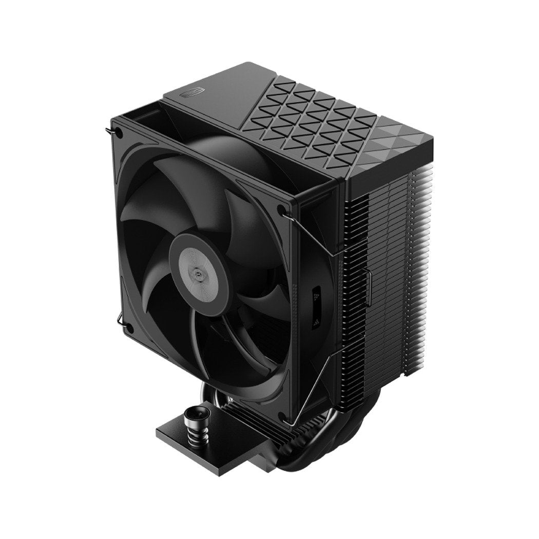 PCCOOLER CPS - R400 CPU Air Cooler, 4 Heat pipes, vivified minimal fashion, 92mm PWM fan, TDP 180W, for Intel LGA:115X/1200/1700/1851/AMD AM4/AM5 | SKU FAN-R400B