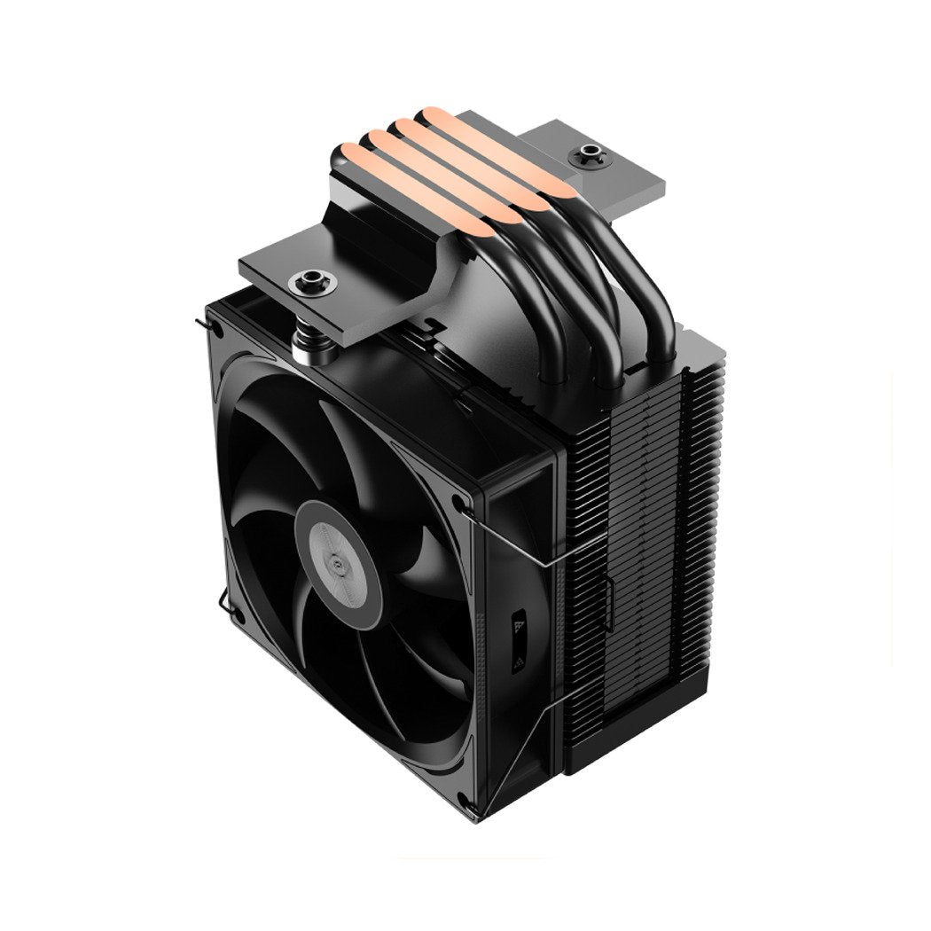PCCOOLER CPS - R400 CPU Air Cooler, 4 Heat pipes, vivified minimal fashion, 92mm PWM fan, TDP 180W, for Intel LGA:115X/1200/1700/1851/AMD AM4/AM5 | SKU FAN-R400B