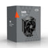 PCCOOLER CPS - R400 CPU Air Cooler, 4 Heat pipes, vivified minimal fashion, 92mm PWM fan, TDP 180W, for Intel LGA:115X/1200/1700/1851/AMD AM4/AM5 | SKU FAN-R400B