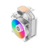 PCCOOLER CPS - R400 ARGB WH CPU Air Cooler, 4 Heat pipes, vivified minimal fashion, 92mm PWM ARGB fan, TDP 180W, for Intel LGA:115X/1200/1700/1851/AMD AM4/AM5 | SKU FAN-R400WR
