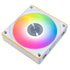 Lian Li UNI FAN CL Flex 120mm Reverse Blade ARGB Fan, Single Pack, Daisy-Chain Design, Controller Not Included - White (12RCL1F1W) | SKU FAN-RCF1W4