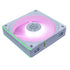 Lian Li UNI FAN CL Flex 120mm Reverse Blade ARGB Fan, Single Pack, Daisy-Chain Design, Controller Not Included - White (12RCL1F1W) | SKU FAN-RCF1W4