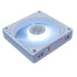 Lian Li UNI FAN CL Flex 120mm Reverse Blade ARGB Fan, Single Pack, Daisy-Chain Design, Controller Not Included - White (12RCL1F1W) | SKU FAN-RCF1W4