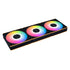 Lian Li UNI FAN CL Flex 120mm Reverse Blade ARGB Fan, 3 Pack, Controller Included - Black (12RCL1F3B) | SKU FAN-RCF3B6