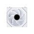 Lian Li UNI FAN SL Infinity Flex 120mm Reverse Blade ARGB Fan, 3 Pack, Controller Included, White (12RSLIN1F3W) | SKU FAN-RLF3W8
