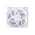 Lian Li UNI FAN SL Infinity Flex 120mm Reverse Blade ARGB Fan, 3 Pack, Controller Included, White (12RSLIN1F3W) | SKU FAN-RLF3W8