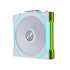 Lian Li UNI FAN SL Flex 120mm Reverse Blade ARGB Fan, Single Pack, Controller Not Included - White (12RSL1F1W) | SKU FAN-RSF1W4