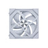 Lian Li UNI FAN SL Flex 120mm Reverse Blade ARGB Fan, Single Pack, Controller Not Included - White (12RSL1F1W) | SKU FAN-RSF1W4