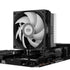 PCCOOLER CPS - RT400 ARGB BK CPU Air Cooler, 4 Heat pipes, Heatsink shifted backward design to fulfill high-profile RAM support, for Intel LGA:115X/1200/1700/1851/AMD AM4/AM5 | SKU FAN-RT40BR