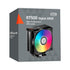 PCCOOLER RT500 Digital ARGB 5-Heatpipe Tower Air Cooler with Smart Digital Monitor | SKU FAN-RT50BR