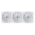 Lian Li UNI FAN TL Flex 120mm Reverse Blade ARGB Fan, 3 Pack, Infinity Mirror, Controller Included, White (12RTL1F3W) | SKU FAN-RTF3W8