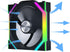 Lian Li UNI Fan SL-Wireless 120 - Single Pack, Performance-Oriented Fan ARGB Fan WITHOUT Wireless Connector, Daisy-Chain Design, Customizable Lighting Effects, Low-Noise - Black (12SL1W1B) | SKU FAN-S1WB1