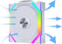 Lian Li UNI Fan SL-Wireless 120 - Single Pack, Performance-Oriented Fan ARGB Fan WITHOUT Wireless Connector, Daisy-Chain Design, Customizable Lighting Effects, Low-Noise - White (12SL1W1W) | SKU FAN-S1WW1