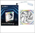 Lian Li UNI Fan SL-Wireless 120 - Single Pack, Performance-Oriented Fan ARGB Fan WITHOUT Wireless Connector, Daisy-Chain Design, Customizable Lighting Effects, Low-Noise - White (12SL1W1W) | SKU FAN-S1WW1