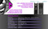 Super Flower, MEGACOOL 120mm fan, Triple-Pack, 12-pole motor design, super cooling performance, PWM, Purple Anti-Vibration Mounting Pads, Computer Case Fan, Remote Control, SF-PF121-BK_3P, 30mm depth | SKU FAN-SF123